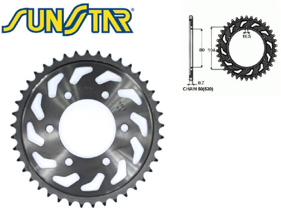 jaszmotor_webshop_lanckerek_hatso_sunstar_sunr1-5353_<br>(530_-_41_fogas)