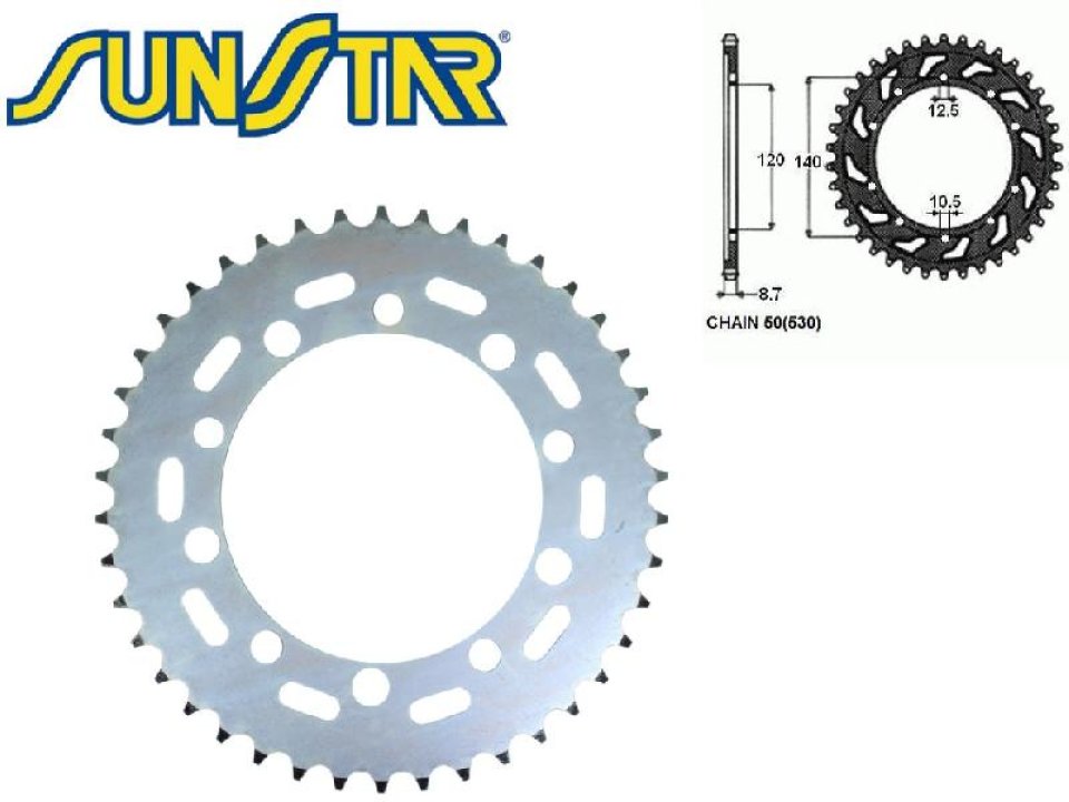 jaszmotor_webshop_lanckerek_hatso_sunstar_sunr1-5500_<br>(530_-_42_fogas)