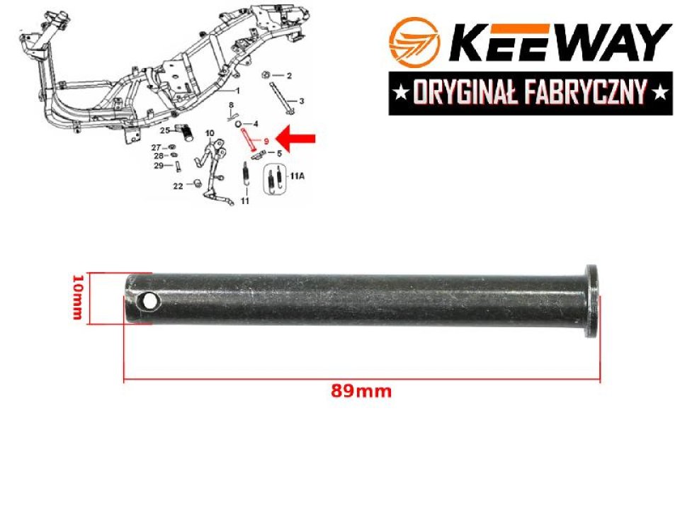 jaszmotor_webshop_kozep_sztender_tengely_keeway_hurricane_<br>(gyari_alkatresz)