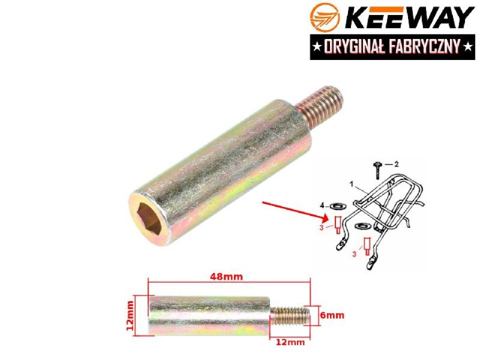 jaszmotor_webshop_csomagtarto_csavar_m6x48_keeway_hurricane_50ccm_2t_<br>(gyari_alkatresz)