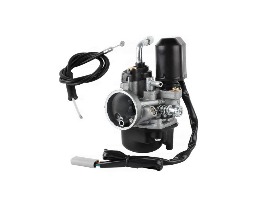 Karburátor Piaggio, 50ccm, 2T, automata szivatós (Power Force)