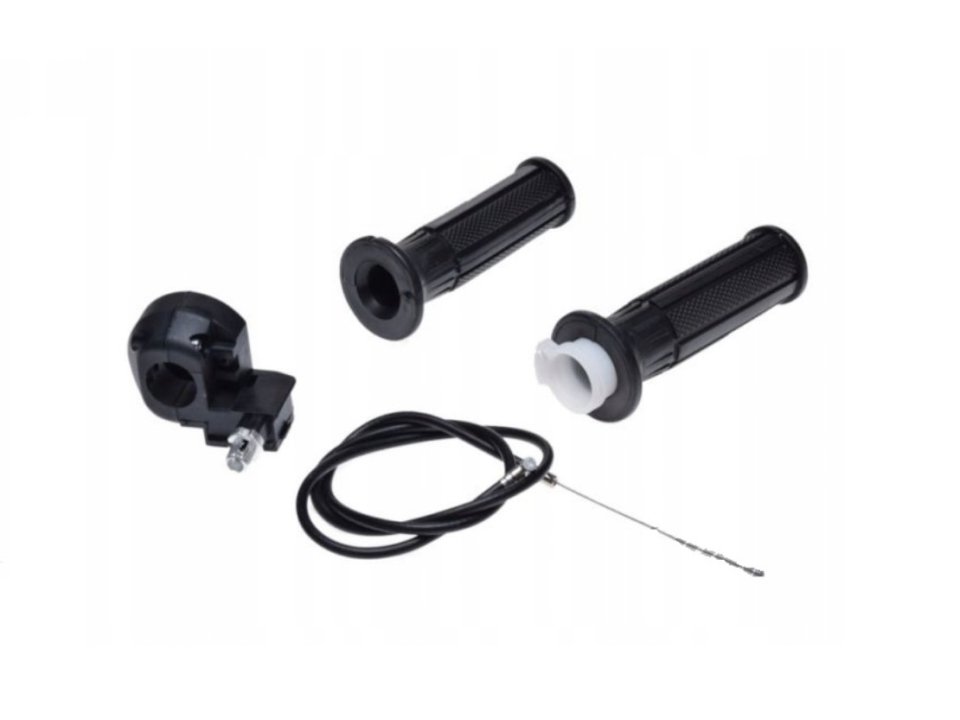 Gázkar markolat szett bowdennel Pocket Bike (Power Force)