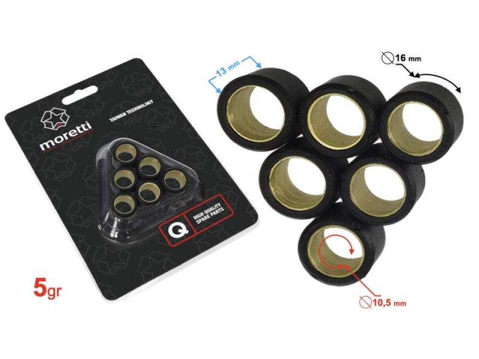 jaszmotor_webshop_kuplungpersely_16x13_<br>(variator_gorgo)_4t_5g,__4_utemu_kinai_robogohoz_-_moretti