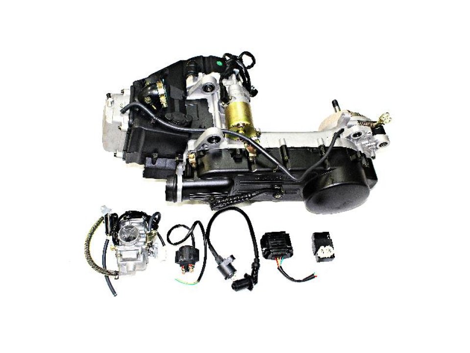 jaszmotor_webshop_motorblokk_komplett_12"_kereku_robogohoz,__4t,__150ccm,__156qmj_<br>(automata)_-_power_force
