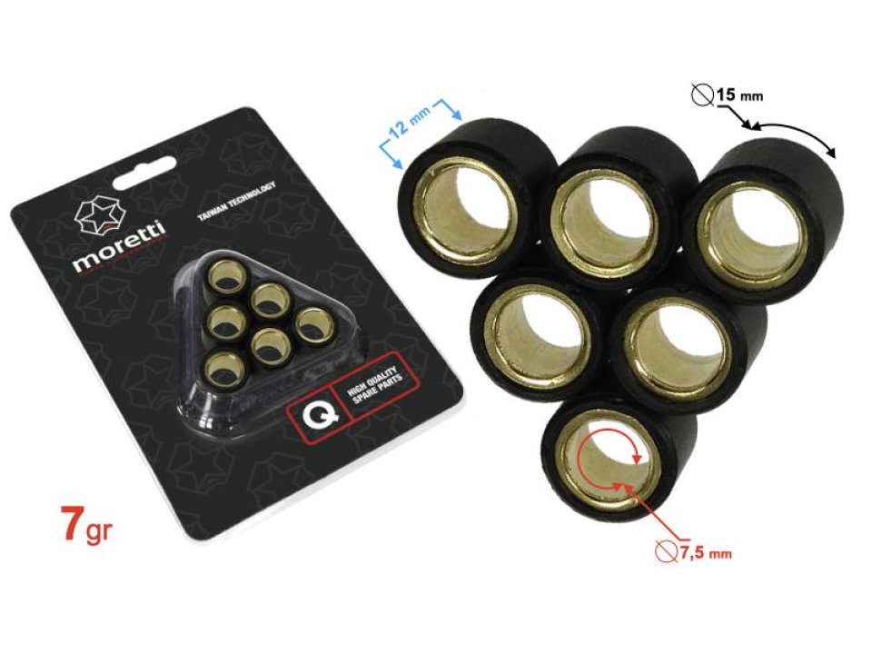 jaszmotor_webshop_kuplungpersely_<br>(variator_gorgo)_yamaha_-_15x12_7g_<br>(twn)