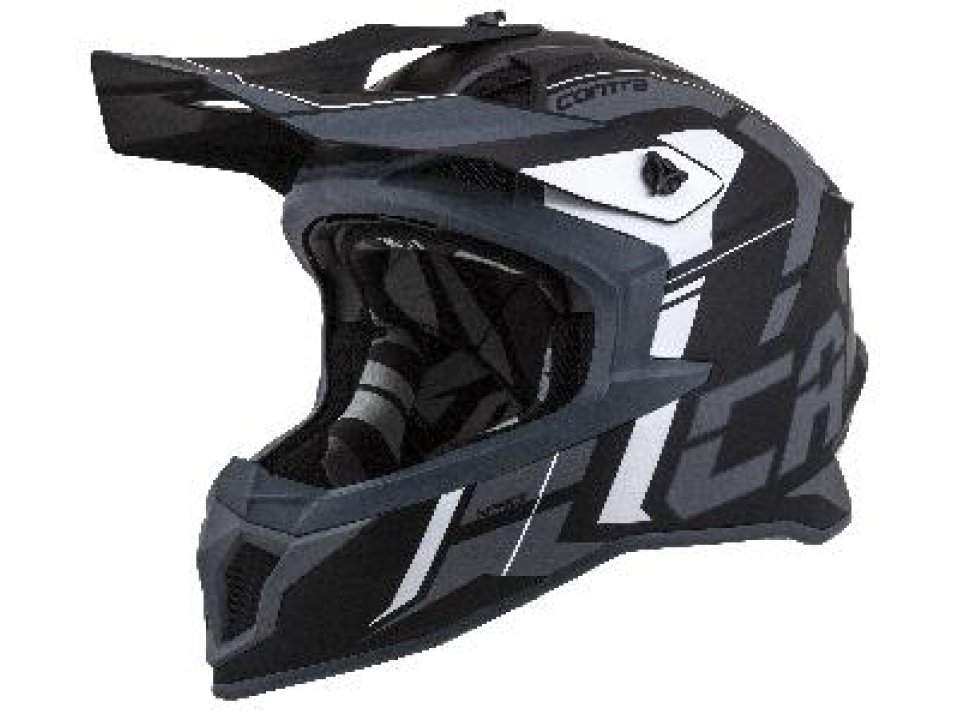 jaszmotor_webshop_cassida_pro_ii_contra_Üvegszalas_cross_bukosisak_<br>(matt_szurke_-_fekete_-_feher)