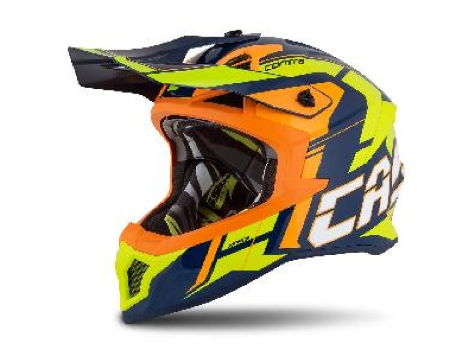 jaszmotor_webshop_cassida_pro_ii_contra_Üvegszalas_cross_bukosisak_<br>(sarga_-_narancs_-_kek)