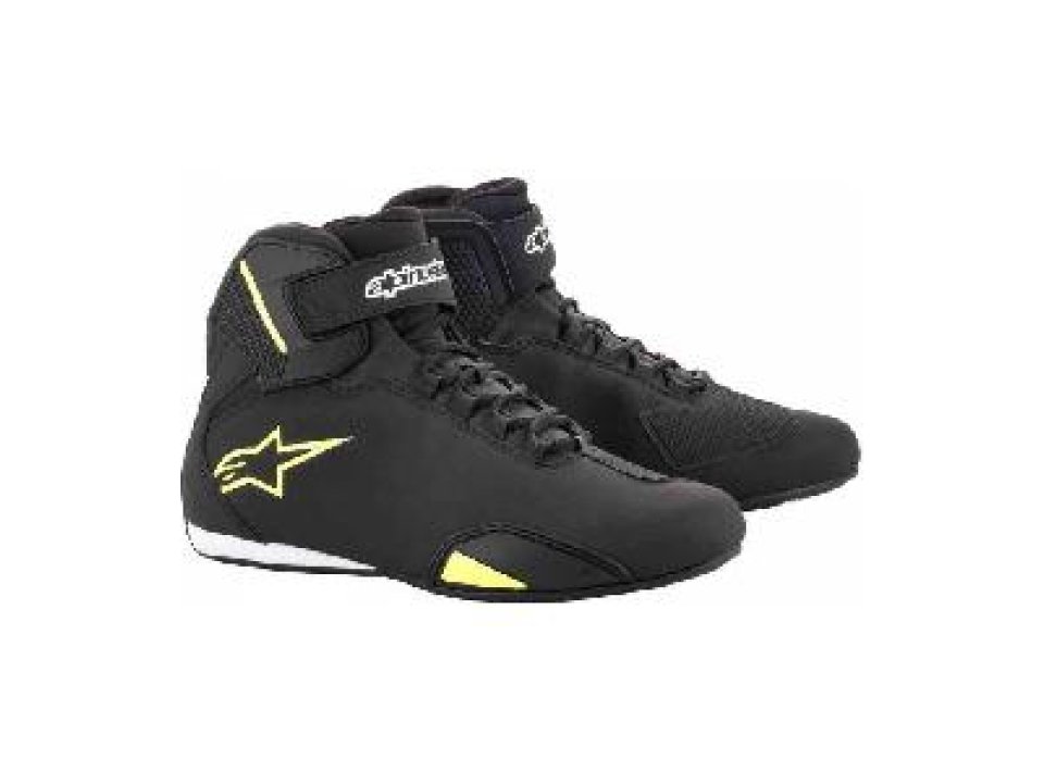 jaszmotor_webshop_alpinestars_-_sektor_cipo_<br>(fekete_-_sarga)