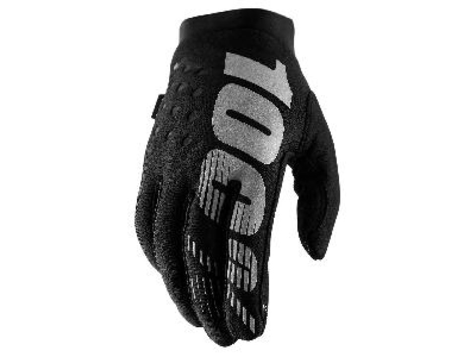 jaszmotor_webshop_100%_-_brisker_motoros_kesztyu_<br>(fekete_-_szurke)