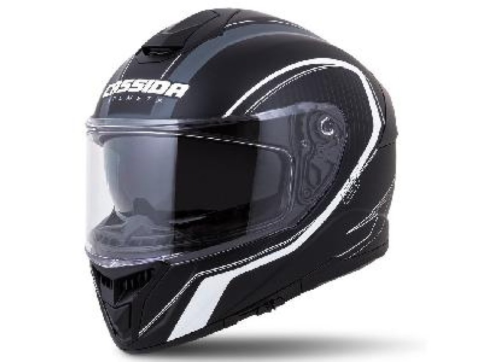 jaszmotor_webshop_cassida_integral_gt_2.0__reptyl_Üvegszalas_zart_bukosisak_napszemuveggel_+_ajandek_pinlock_lencse_<br>(matt_fekete-szurke)