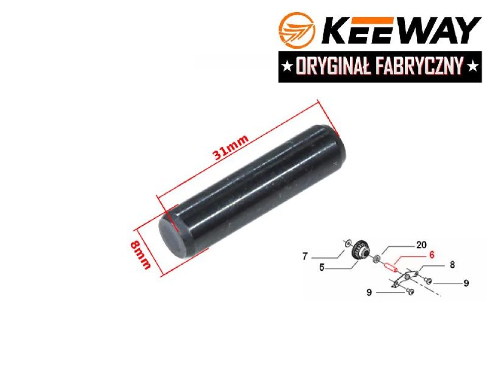 jaszmotor_webshop_Önindito_stift_keeway_50ccm_2t_<br>(gyari_alkatresz)