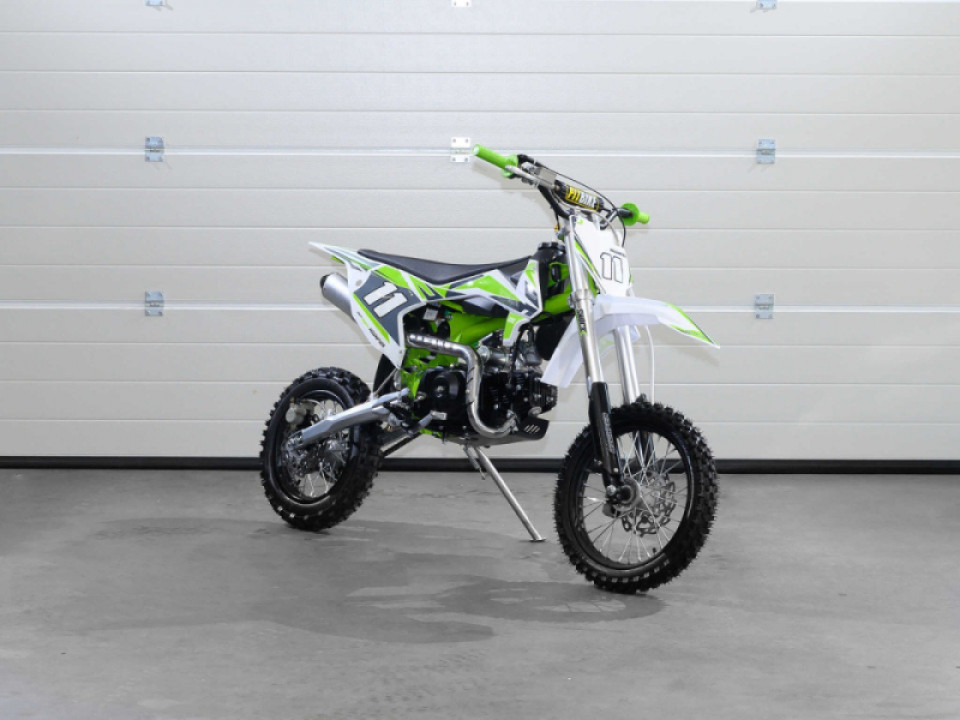 jaszmotor_webshop_highper_db608_125_automata_dirt_bike_cross_motor_14"-12"_kerekekkel_<br>(Új)_-_feher-lime-szurke