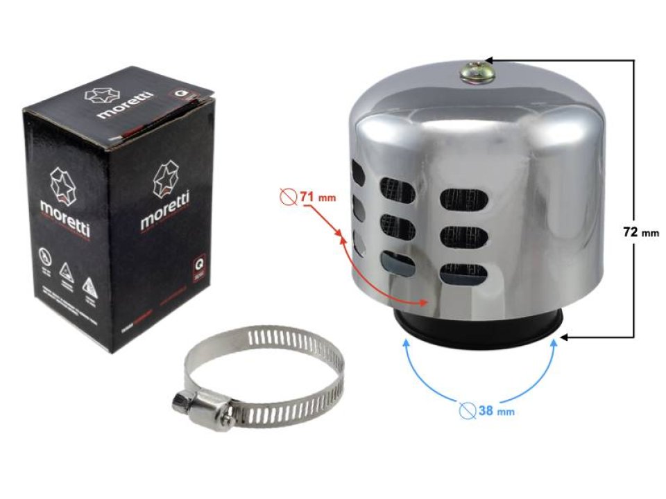 jaszmotor_webshop_levegoszuro_sport_38_mm_<br>(szurke)_-_moretti