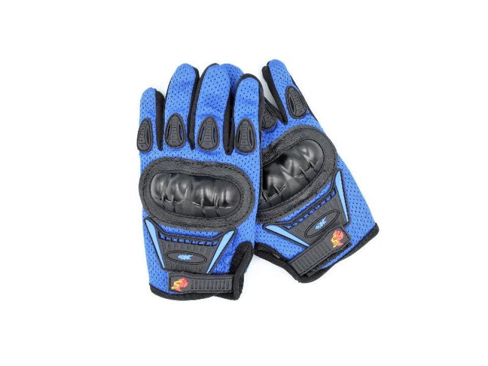 jaszmotor_webshop_protektoros_motoros_kesztyu_gyerek_<br>(kek)_s_meret_-_power_force