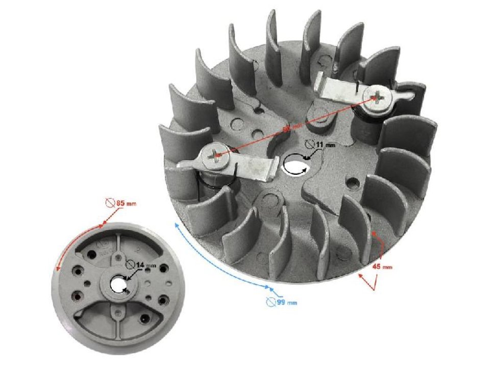 jaszmotor_webshop_gyujtas_alaplap_forgoresz_<br>(lendkerek)_99_mm_pocket_bike_-_moretti