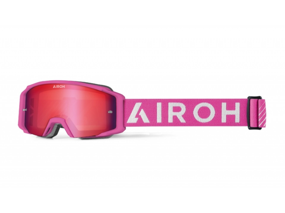 jaszmotor_webshop_airoh_-_goggle_blast_xr1_cross_szemuveg_<br>(matt_rozsaszin,__piros_plexivel)