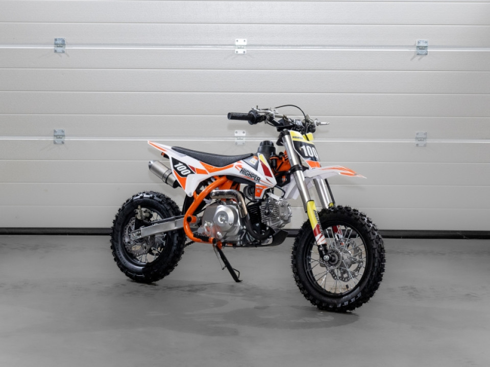 jaszmotor_webshop_highper_dbk12_110__dirt_bike__cross_motor_12"-10"_kerekekkel_<br>(Új)_-_feher-narancssarga