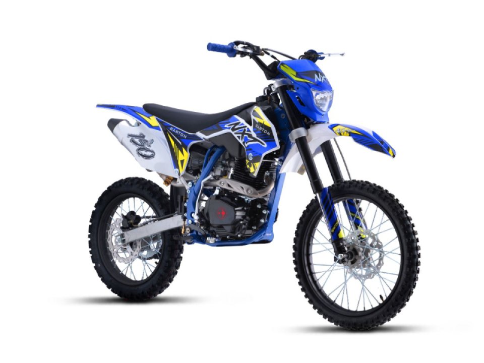 jaszmotor_webshop_barton_nxt_150_dirt_bike_cross_motor_<br>(Új)_-_feher-kek-sarga