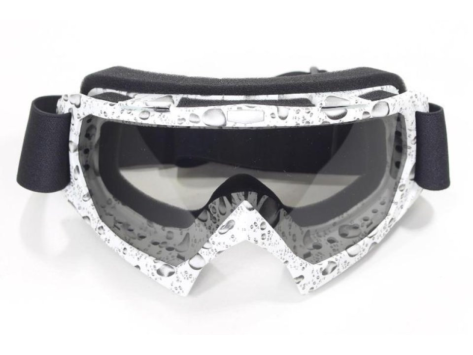 jaszmotor_webshop_wb_p-17_cross_szemuveg_Átlatszo_plexivel_<br>(vizcsepp_minta)