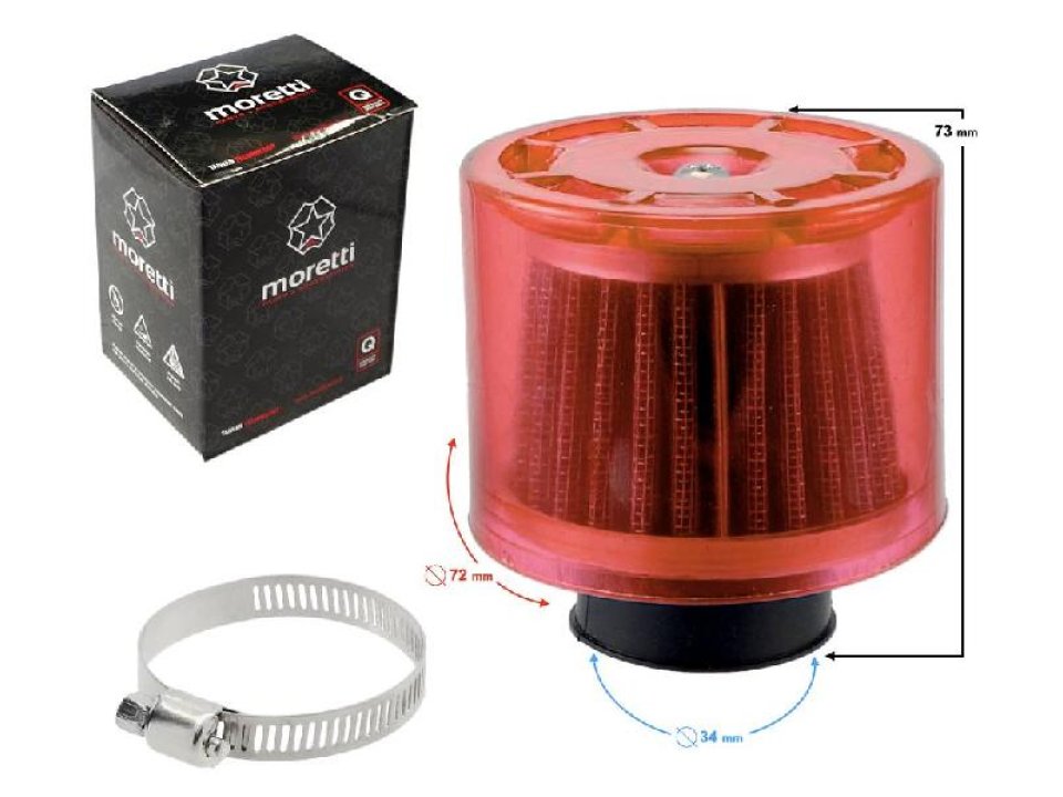 jaszmotor_webshop_levegoszuro_sport_34mm_<br>(piros)_-_moretti