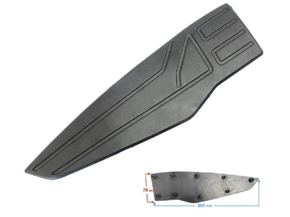 jaszmotor_webshop_labtarto_burkolat_jobb_voge_sr125_<br>(fekete)