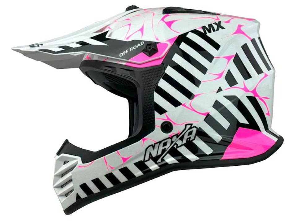 jaszmotor_webshop_naxa_c11__f_gyerek_cross_bukosisak_<br>(feher-fekete-rozsaszin)