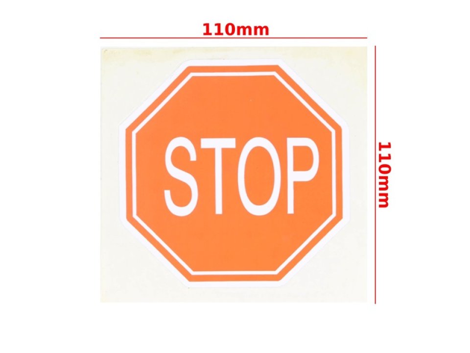 jaszmotor_webshop_stop_matrica_<br>(narancssarga,__110_x_110mm)_-_mr
