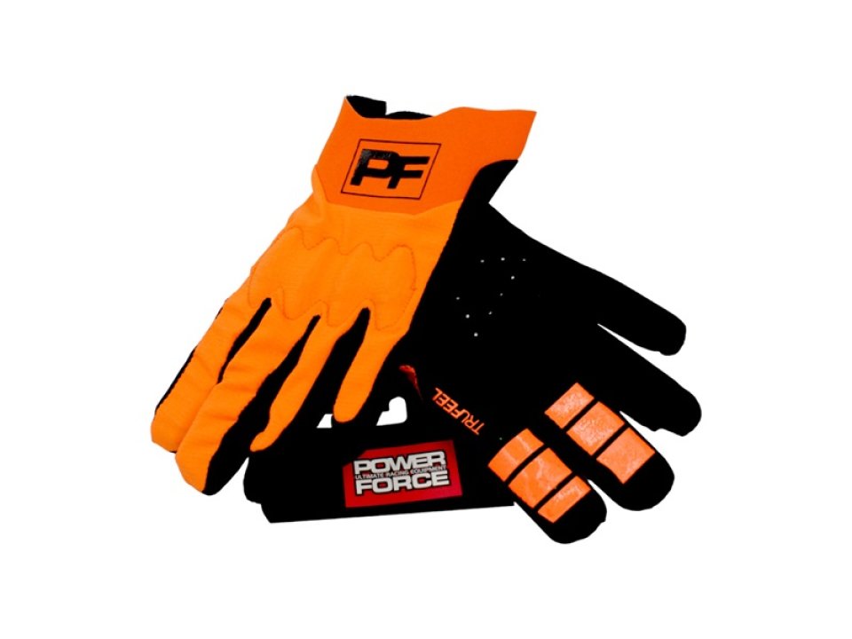 jaszmotor_webshop_power_force_spandex_motoros_kesztyu_enduro___cross___quad_<br>(narancssarga-fekete)