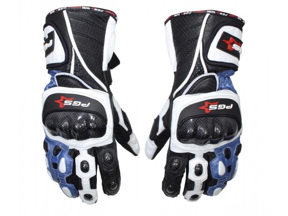 jaszmotor_webshop_pgs_-_12-13-5150_protektoros_motoros_kesztyu_<br>(fekete_-_feher-_kek)