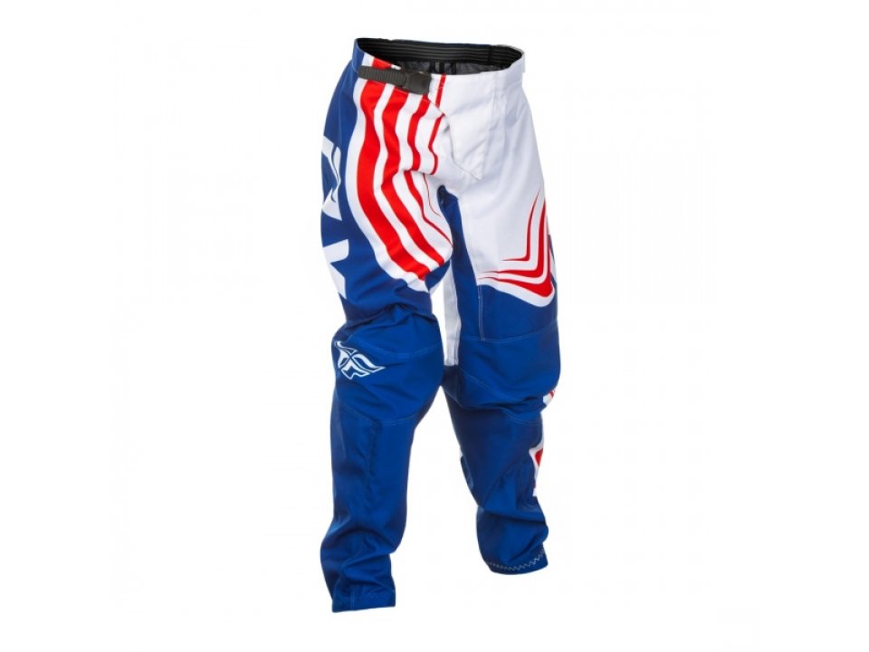 jaszmotor_webshop_fly_racing_-_f-16_usa_2025_motoros_gyerek_nadrag_<br>(kek_-_feher_-_piros)