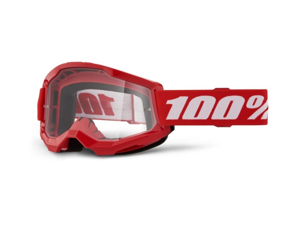 jaszmotor_webshop_100%_-_strata_2_usa_szemuveg_-_piros_-_Átlatszo_plexivel