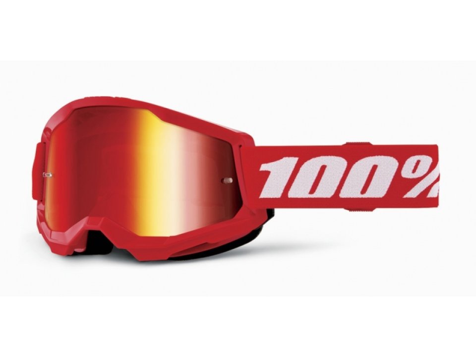 jaszmotor_webshop_100%_-_strata_2_junior_szemuveg_-_piros_-_piros_tukros_plexivel