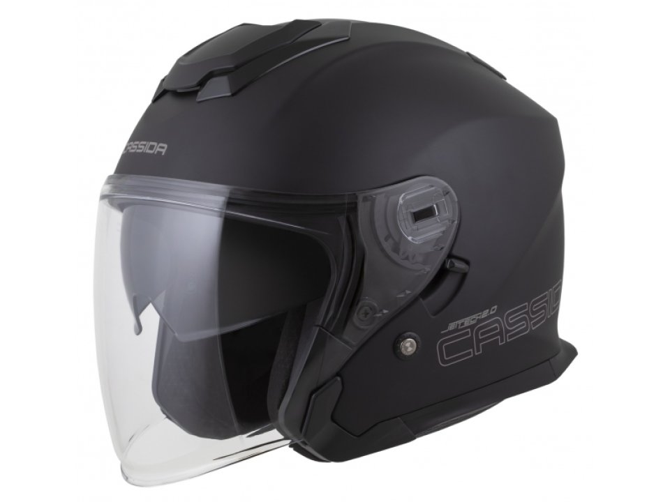 jaszmotor_webshop_cassida_jet_tech_2.0_solid_nyitott_bukosisak_napszemuveggel_<br>(matt_fekete)