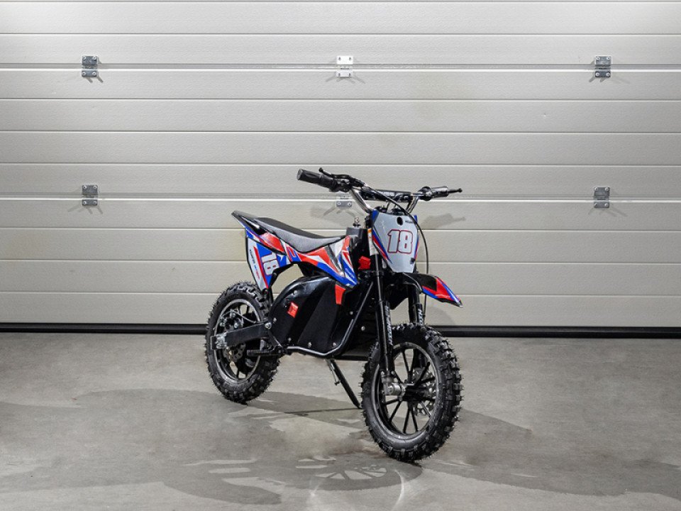 jaszmotor_webshop_highper_hp114e_elektromos_gyerek_pocket_cross_motor_<br>(Új)_-_piros-fekete