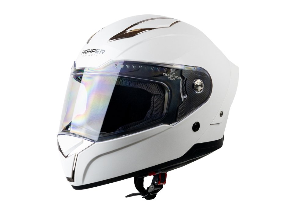 Highper Fusion Zárt Bukósisak - Fehér