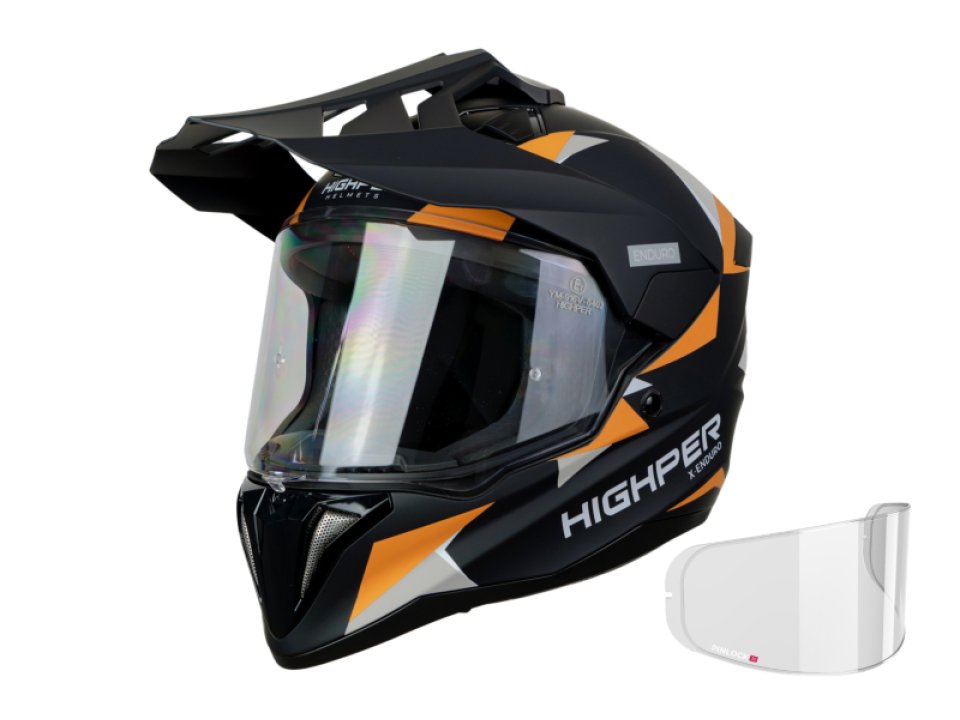 jaszmotor_webshop_highper_x_enduro_bukosisak_felnyithato_plexivel_+_ajandek_pinlock_(matt_fekete-narancs-szurke)