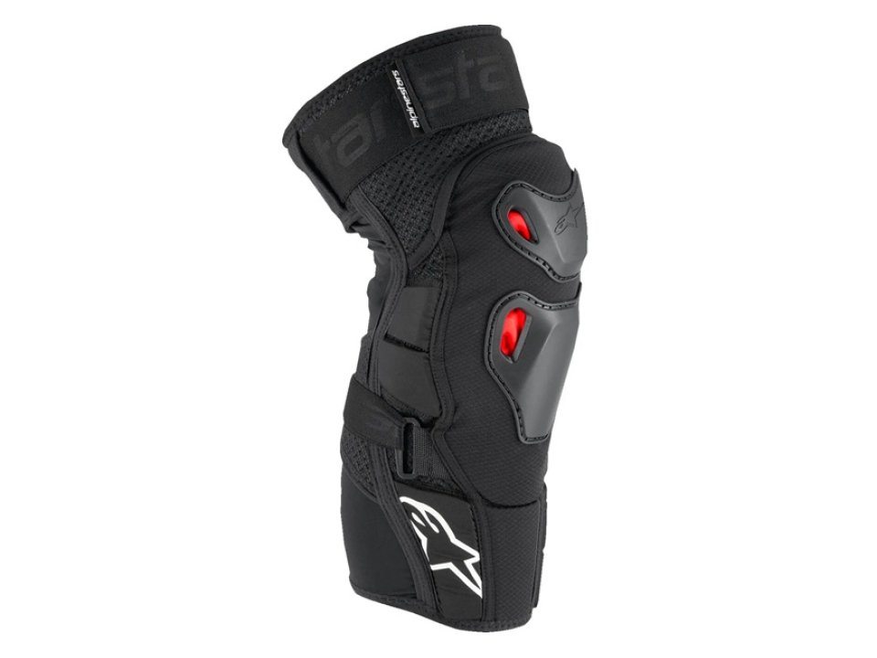 Alpinestars Bionic Pro Plasma térdprotektor (Fekete - Piros)