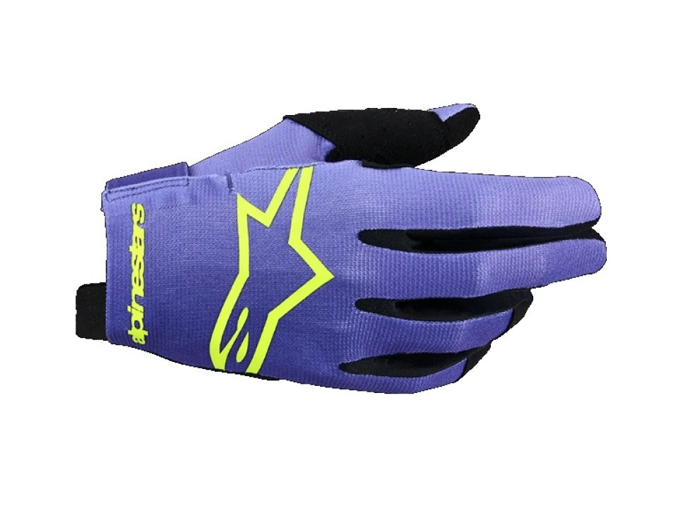 Alpinestars Radar motoros kesztyű (Lila - Fekete)