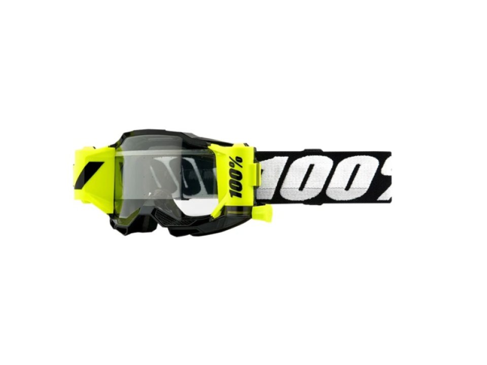 jaszmotor_webshop_100%_-_accuri_2_youth_forecast_gyerek_fekete_-_sarga_cross_szemuveg_-_Átlatszo_plexivel