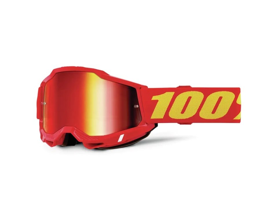 jaszmotor_webshop_100%_-_accuri_2_youth_gyerek_piros_cross_szemuveg_-_piros_tukros_plexivel