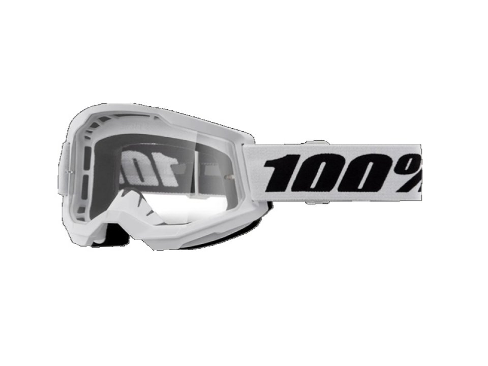 jaszmotor_webshop_100%_-_accuri_2_feher_cross_szemuveg_-_Átlatszo_plexivel