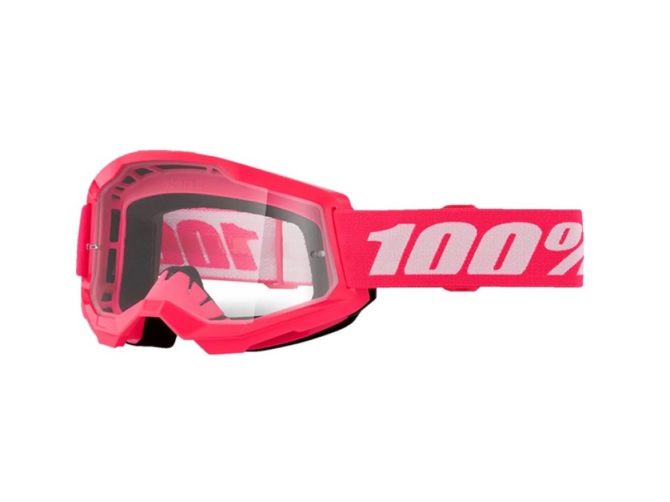 jaszmotor_webshop_100%_-_strata_2_youth_gyerek_rozsaszin_cross_szemuveg_-_Átlatszo_plexivel