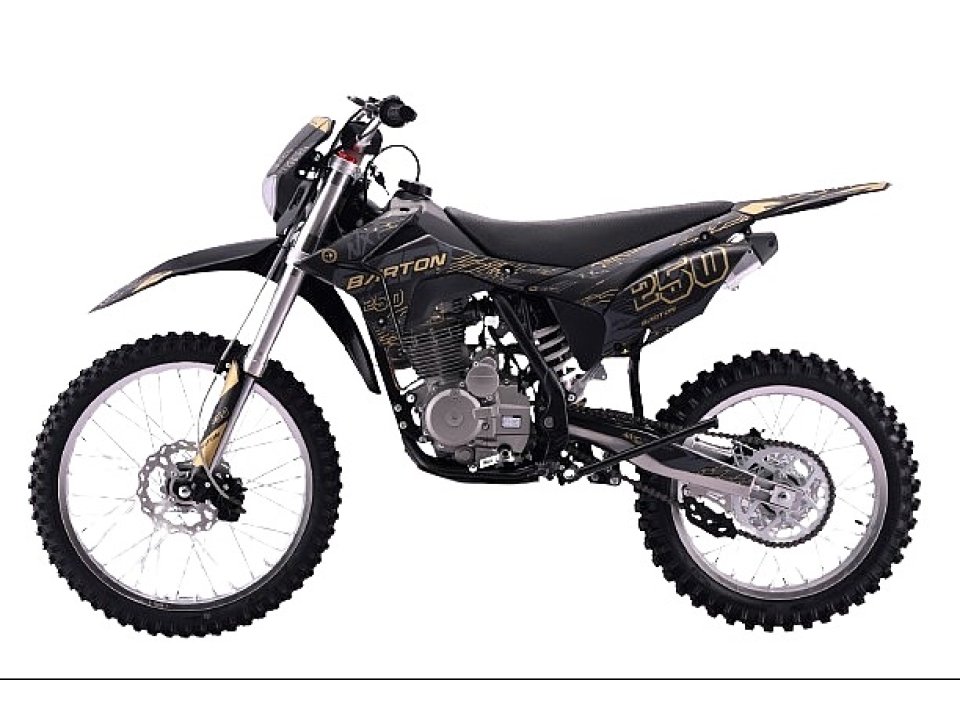 jaszmotor_webshop_barton_nxt250_base_felnott_dirt_bike____cross_motor_21-18"_kerekkel_<br>(Új)_-_fekete_-_arany