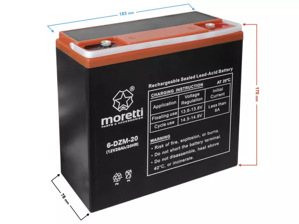 jaszmotor_webshop_baterie_12v_20ah_gel,_agm,_pentru_trotinetă_electrică_(6-dzm-20)