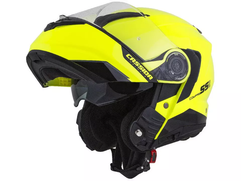 jaszmotor_webshop_cassida_compress_2.0_otvárateľné_prilby_so_slnečnými_okuliarmi_+_darčekové_šošovky_s_zámkom_(citrónovo-čierna)