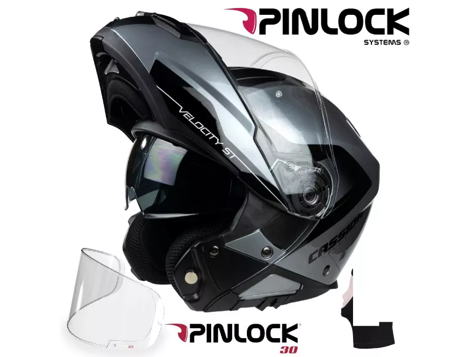 jaszmotor_webshop_cassida_compress_velocity_st_2.1_otvárateľná_prilba_so_slnečnými_okuliarmi,_príprava_na_pinlock_(sivo-čierna)