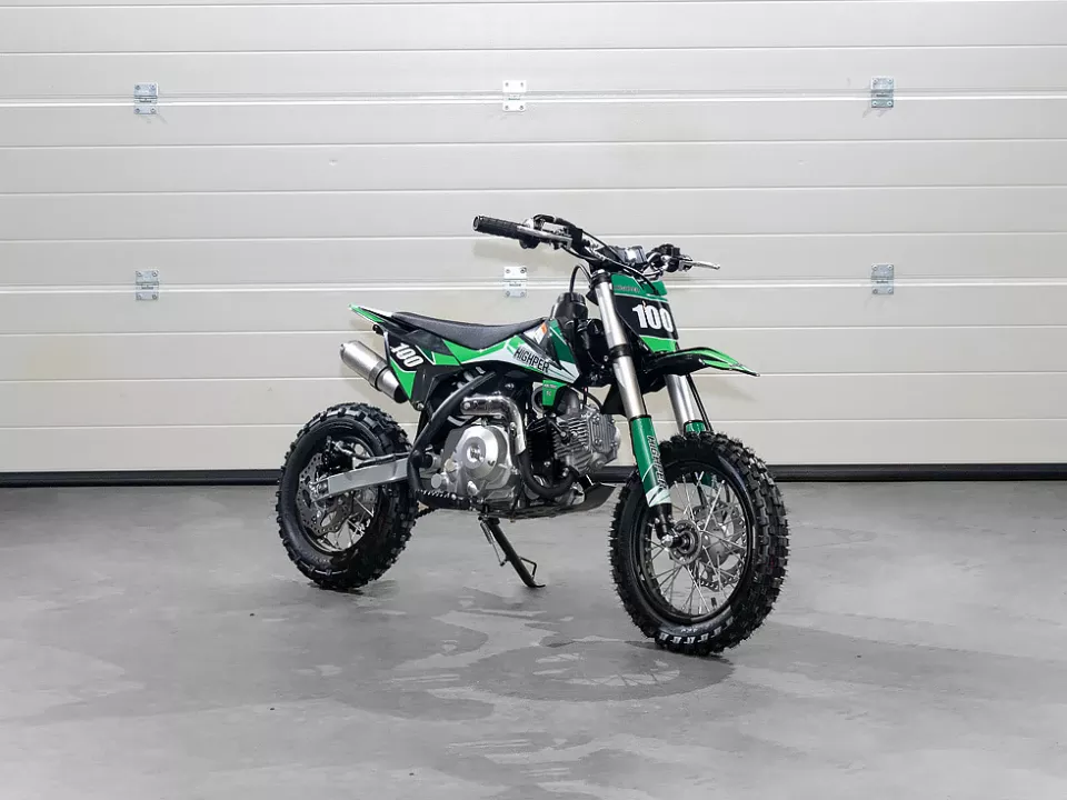 jaszmotor_webshop_highper_dbk12_110__motor_na_športový_bike_cross_s_12"-10"_kolesami_(Nový)_-_čierno-zelený