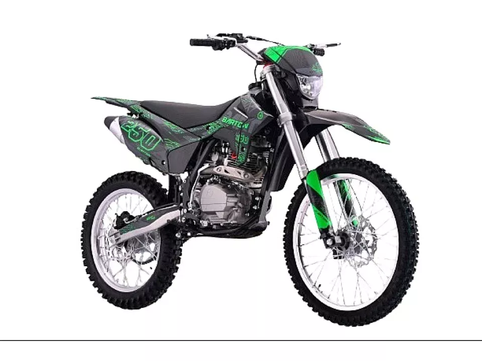 jaszmotor_webshop_barton_nxt250_base_adult_dirt_bike___cross_motor_21-18"_wheels_(New)_-_black_-_green